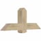 Ekena Millwork Eugene Rough Sawn Timber Gable Bracket, Douglas Fir, 48"W x 20"H x 6"D x 6"F, 10/12 Pitch GBW048X20X0606EUG00RDF - alternate 5